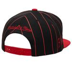 Кепка NBA CHICAGO BULLS TEAM PINSTRIPE SNAPBACK CAP Mitchell And Ness, цвет Schwarz - фото 2