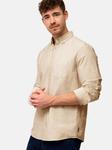 Рубашка с длинным рукавом-кепнер Indicode, бежевый - фото 3