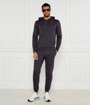 Толстовка мужская Ea7 хлопковая, темно-фиолетовый - фото 2