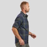 Рубашка Forcalz Travel 100 Warm для походов мужская, синий/зеленый - фото 4