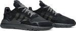 Кроссовки Adidas Nite Jogger, черный/темно-серый - фото 9