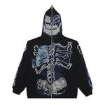 Толстовка Cactus Jack Skeleton Graffiti - фото 2