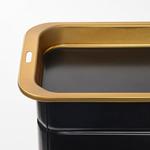 Банка Ikea Food Storage, 11x7x20 см, черный - фото 3