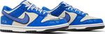 Кроссовки Nike Dunk Low GS 'Jackie Robinson', синий - фото 9