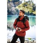 Куртка Forclaz Travel 100 0°c 3 в 1 водонепроницаемая мужская, серый/красный - фото 17