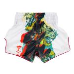 Шорты Fairtex Muay Thai Shorts - BS1908 Satoru Collection, белый - фото 2