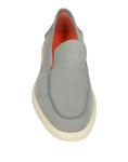 Лоферы Santoni, серый - фото 4