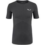 Мужская футболка с рисунком зебру Salewa, серый - фото