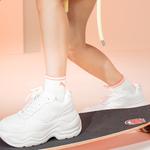 Женские гольфы комбинированный набор PUMA, 2 набора 6 пар (экрю) - фото 6