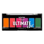 Палетка теней для век Nyx Professional Makeup Ultimate Edit Petite, brights - фото
