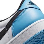 Кроссовки Nike Air Jordan 1 Low OG, бело-синий - фото 8