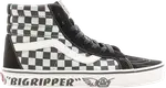 Кеды Vans SE Bikes x Sk8-Hi Reissue Big Ripper - Black Reflective Checkerboard, черный - фото