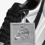 Кроссовки Nike Air Jordan 1 Elevate Low, черный/белый - фото 9