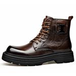 Romon Ботинки Martin мужские, коричневые, черные - фото