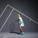 Теннисная юбка для девочек TSK100 темно-синяя ARTENGO, темно-синий - фото 3