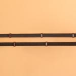 Поводья Fouganza кожаные с силиконовой ручкой для пони или лошади, коричневый - фото 4