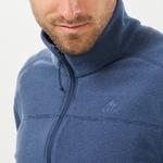 Толстовка Quechua MH120 для походов флисовая на молнии мужская, синий - фото 6