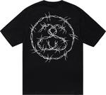 Футболка Stussy Barb Tee 'Black', черный - фото 3