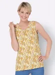 Топ-рубашка Classic Basics, цвет Ecru-Ocker-Bedruckt - фото