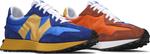 Кроссовки New Balance 327 'Marine Blue Orange', синий - фото 9