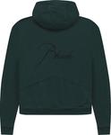 Худи Rhude Full Zip Hoodie 'Emerald Green', зеленый - фото 3