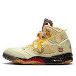 Кроссовки 5 x off-white sp 'sail' Air Jordan, мультиколор - фото