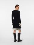 Вязаное платье MAMALICIOUS MLSOLA, черный - фото 4