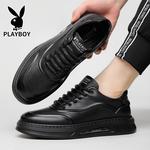 Кеды мужские, обувь для скейтбординга низкая Playboy, черный - фото 13