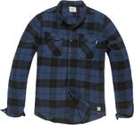 Рубашка Vintage Industries Sem Flannel, синяя - фото 2