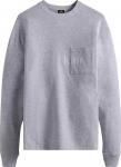 Лонгслив Kith Long-Sleeve Quinn Tee 'Light Heather Grey', серый - фото 2