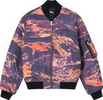 Бомбер Stussy Tigris Canvas Bomber 'Purple', фиолетовый - фото 2