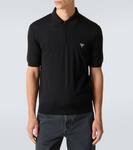 Поло из натуральной шерсти Prada, Nero - фото 3