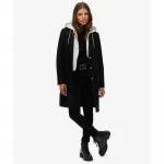 Пальто Superdry 2 In 1 Wool, черный - фото 7