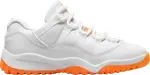 Кроссовки Air Jordan 11 Retro Low PS Bright Citrus, белый - фото