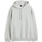 Худи H&M Relaxed Fit, светло-серый - фото 2