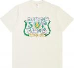 Футболка Supreme Crest Tee 'Natural', кремовый - фото
