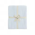 Комплект двуспального постельного белья H&M Home, голубой - фото 4