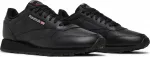 Кроссовки classic leather 'core black' Reebok, черный - фото 9