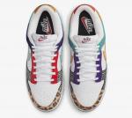 Кроссовки Nike Wmns Dunk Low SE 'Safari Mix', мультиколор - фото 3