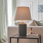 Настольная лампа Ikea Snobyar, 52 см, серо-бирюзовый/серый - фото 6