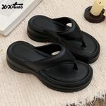 Thin strips Женские сандалии с разделителем для пальцев, black - фото 5