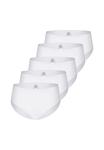 Трусы-Хипстеры упаковка 5 пар ежедневно Nina Von C., белый - фото