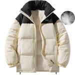 Пуховик унисекс Jeep, черный/белый - фото 8