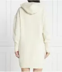 Платье из шерсти Файлла Boss, белый - фото 4