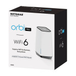 Wi-Fi роутер Netgear Orbi Pro SXR80, белый - фото 3