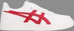 Кроссовки japan s gs 'classic red' Asics, белый - фото