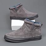 Baoda Серые мужские зимние ботинки, цвет Gray - фото 3