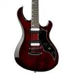 Электрогитара Gibson Victory с фигурным корпусом, винно-красный градиент - фото