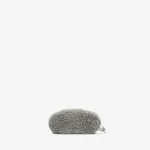 Чехол для очков из овчины с ремешком Valextra, цвет Cement Gray - фото 4