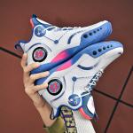 Детские баскетбольные кроссовки TONYBEAR, белый/синий - фото 3